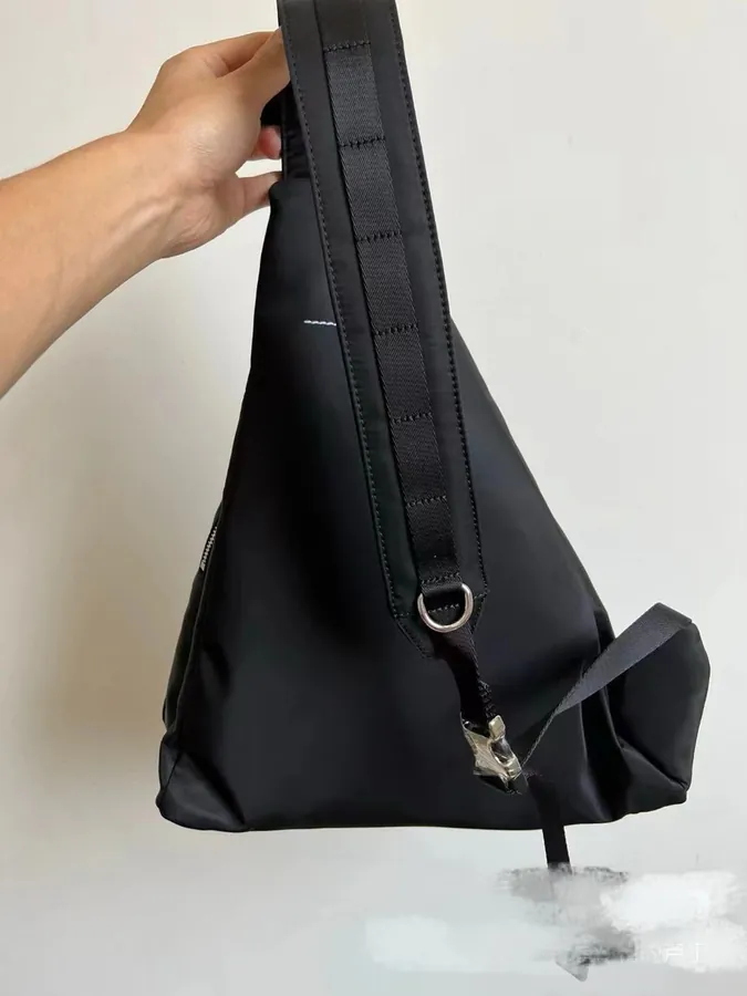 Maison Margiela MM6 SS24 Nylon Solid Triangle Tote