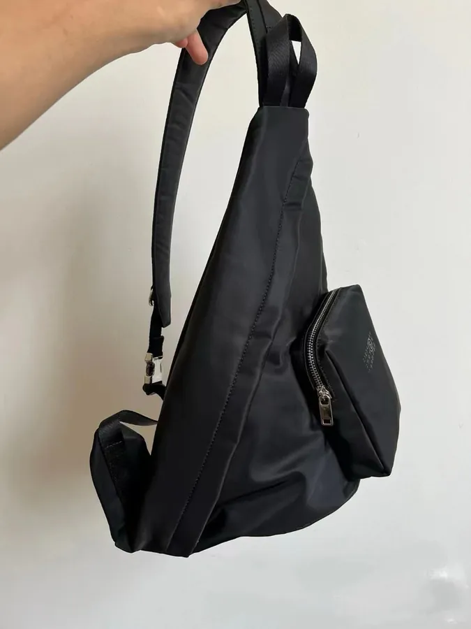 Maison Margiela MM6 SS24 Nylon Solid Triangle Tote