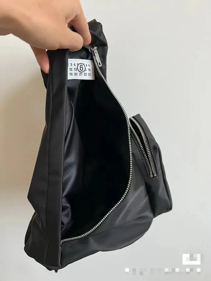 Maison Margiela MM6 SS24 Nylon Solid Triangle Tote