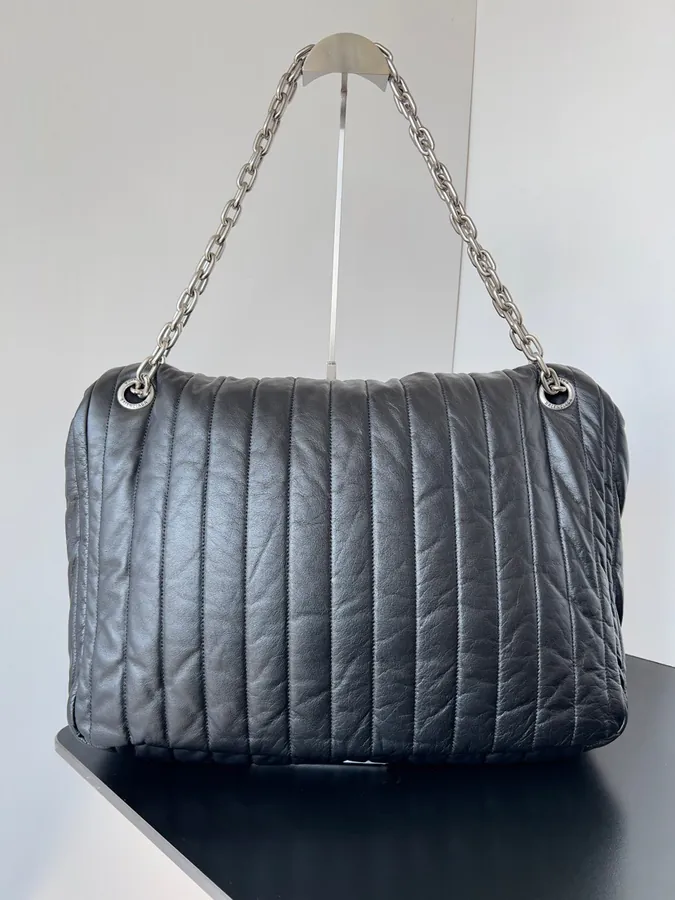 Balenciaga Monaco Quilted Bucket Bag