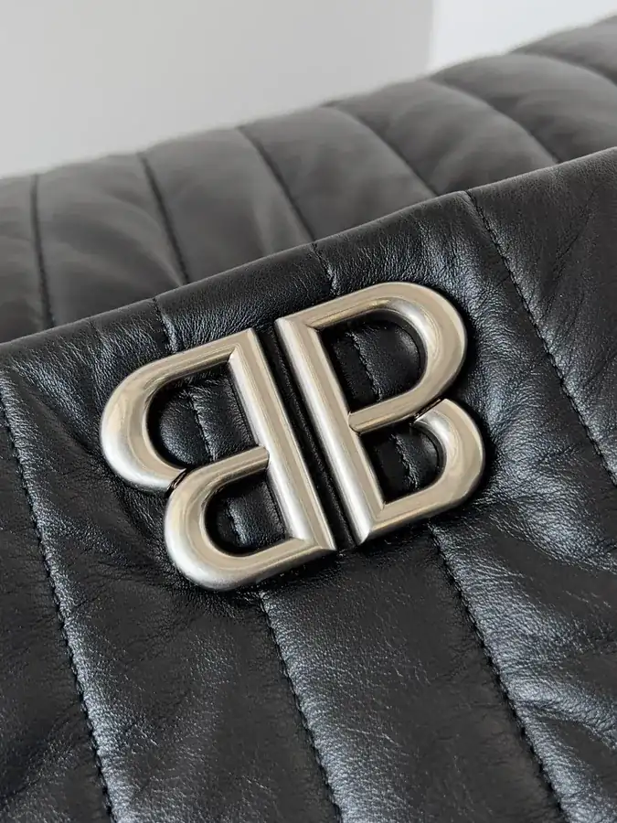Balenciaga Monaco Quilted Bucket Bag