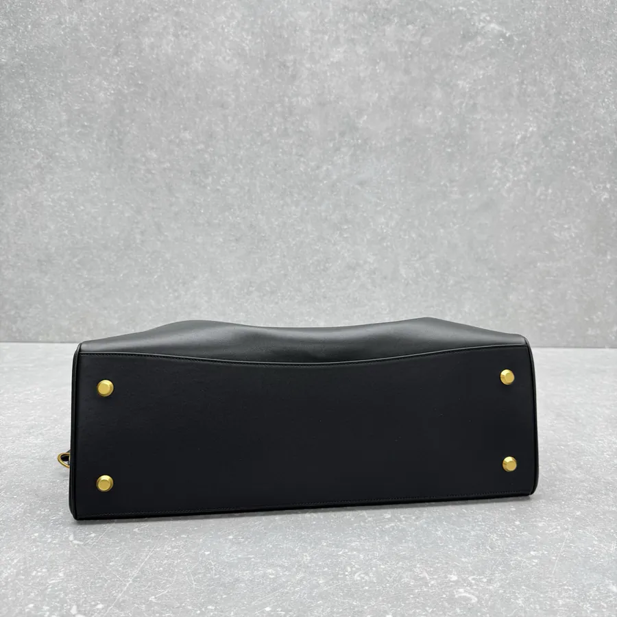 Baleenciag Rodeo Bucket Bag Small Black