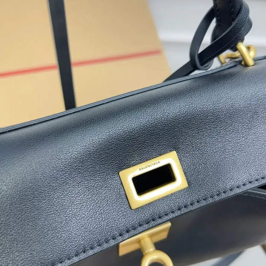 Top Mini (Black Gold Buckle) Bucket Bag