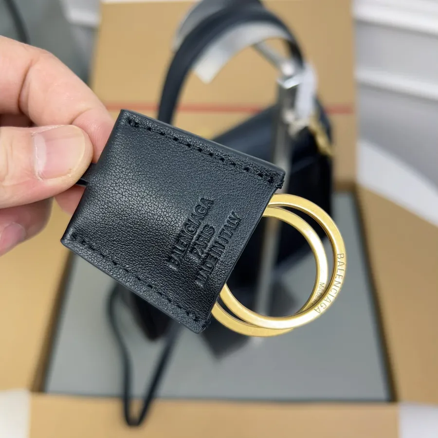 Top Mini (Black Gold Buckle) Bucket Bag