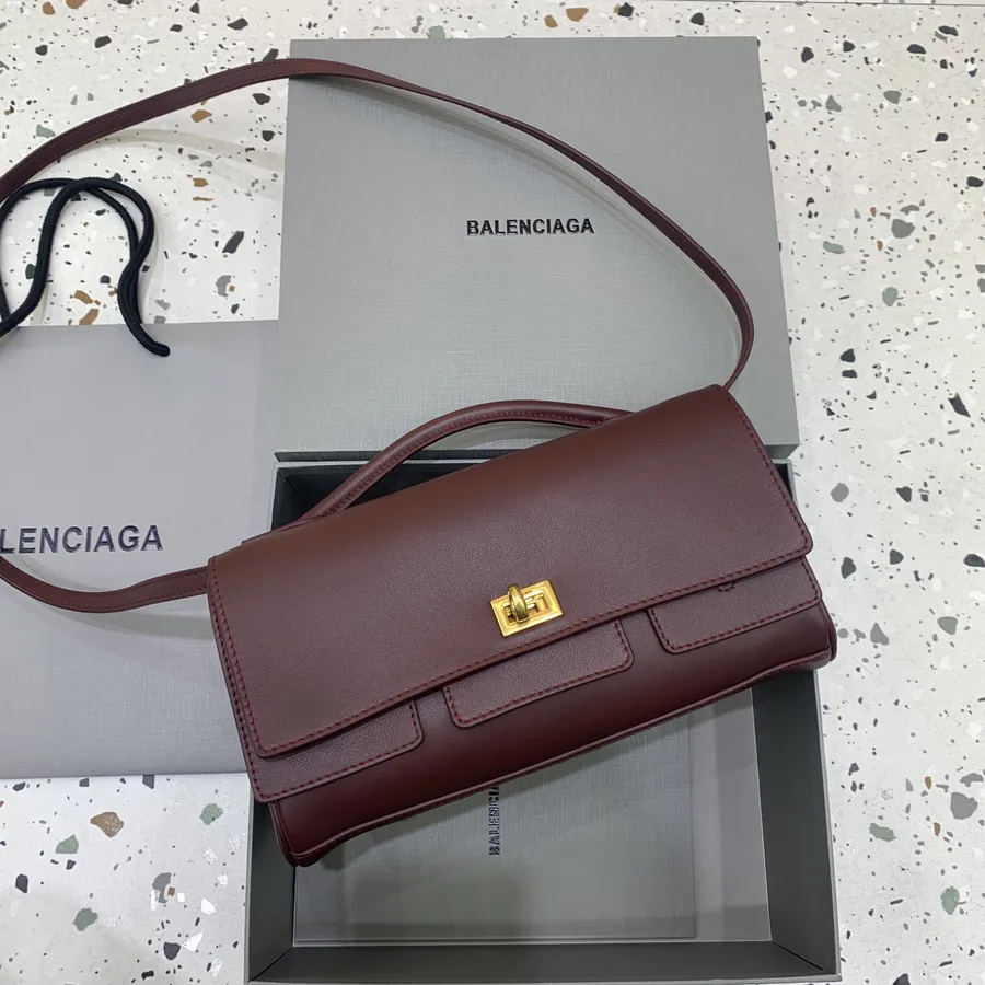 Bel Air Clutch Elegant Flip Top Handbag