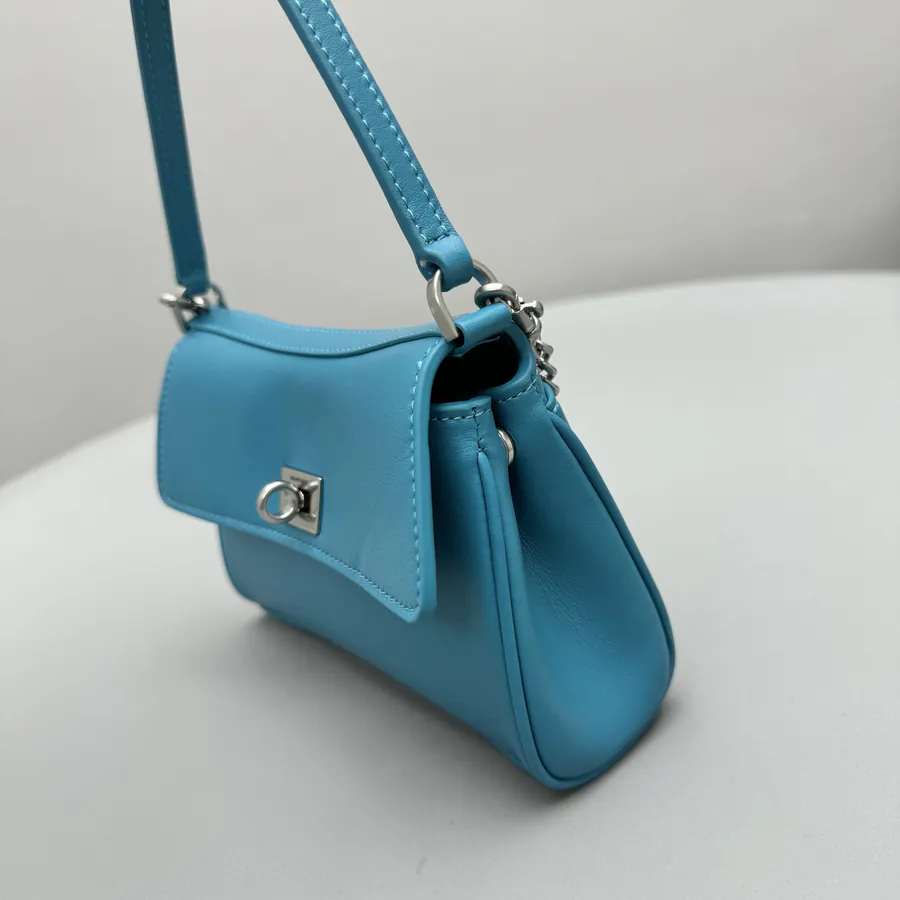 Balen Rodeo Nano Mini Bag with Grained Calfskin and Minimalist Design