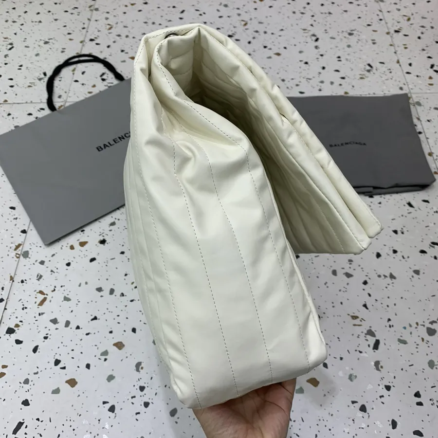 Balenciaga Monaco Quilted Bucket Bag