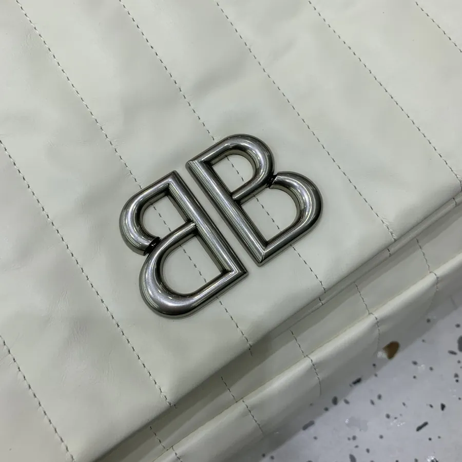 Balenciaga Monaco Quilted Bucket Bag