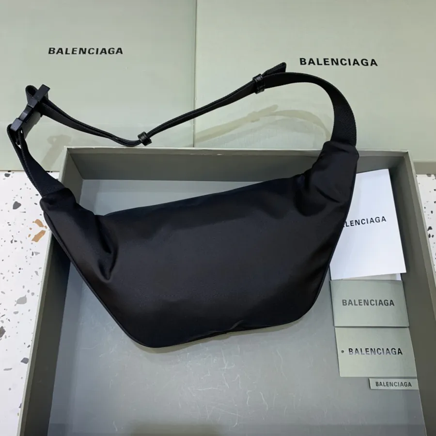 BALENCIAG Paris Bag Canvas Bucket Bag