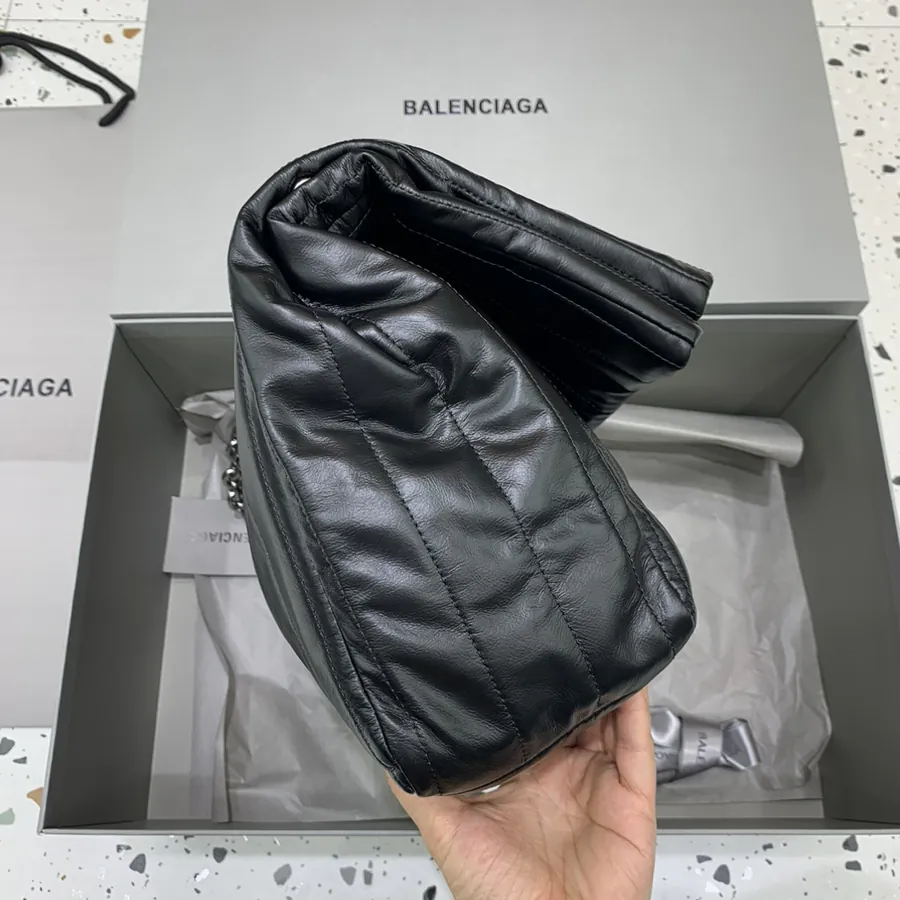 Baleenciag Monaco Quilted Bag