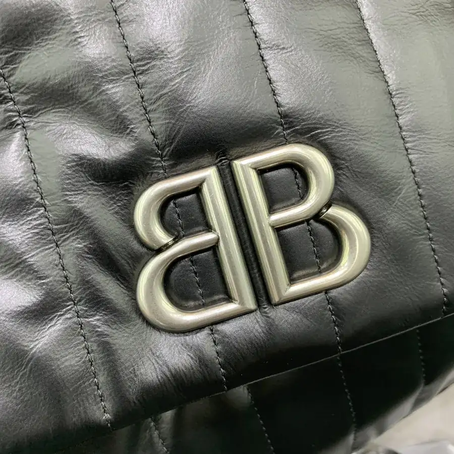 Baleenciag Monaco Quilted Bag
