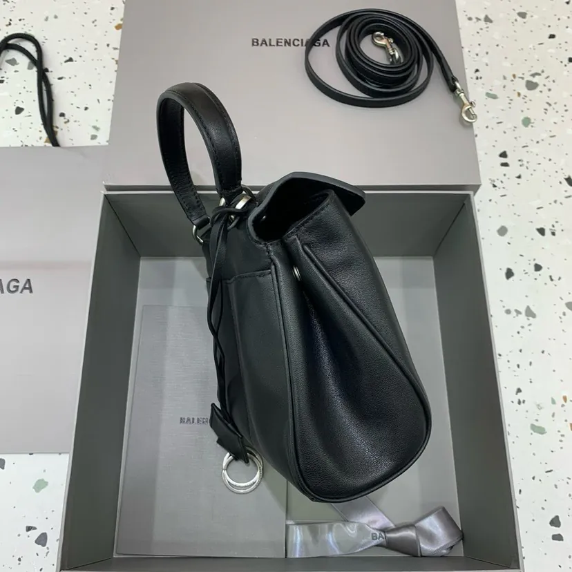 BaleNCIAG Rodeo Mini Black with Silver Buckle