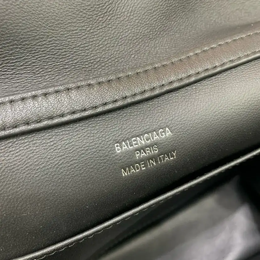 BaleNCIAG Rodeo Mini Black with Silver Buckle