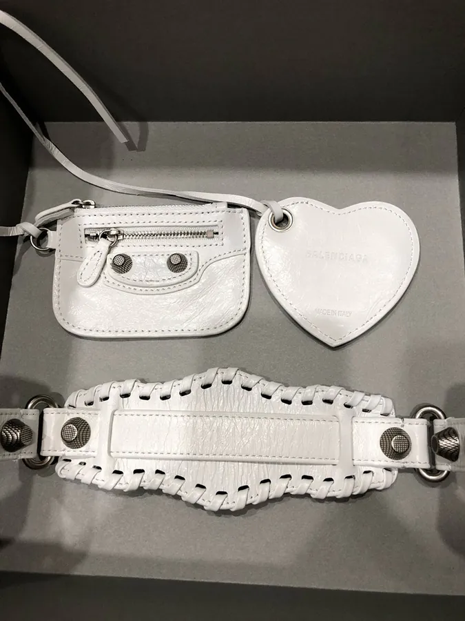Baleenciag Lago Le Cago Le Half Moon Shoulder Bag