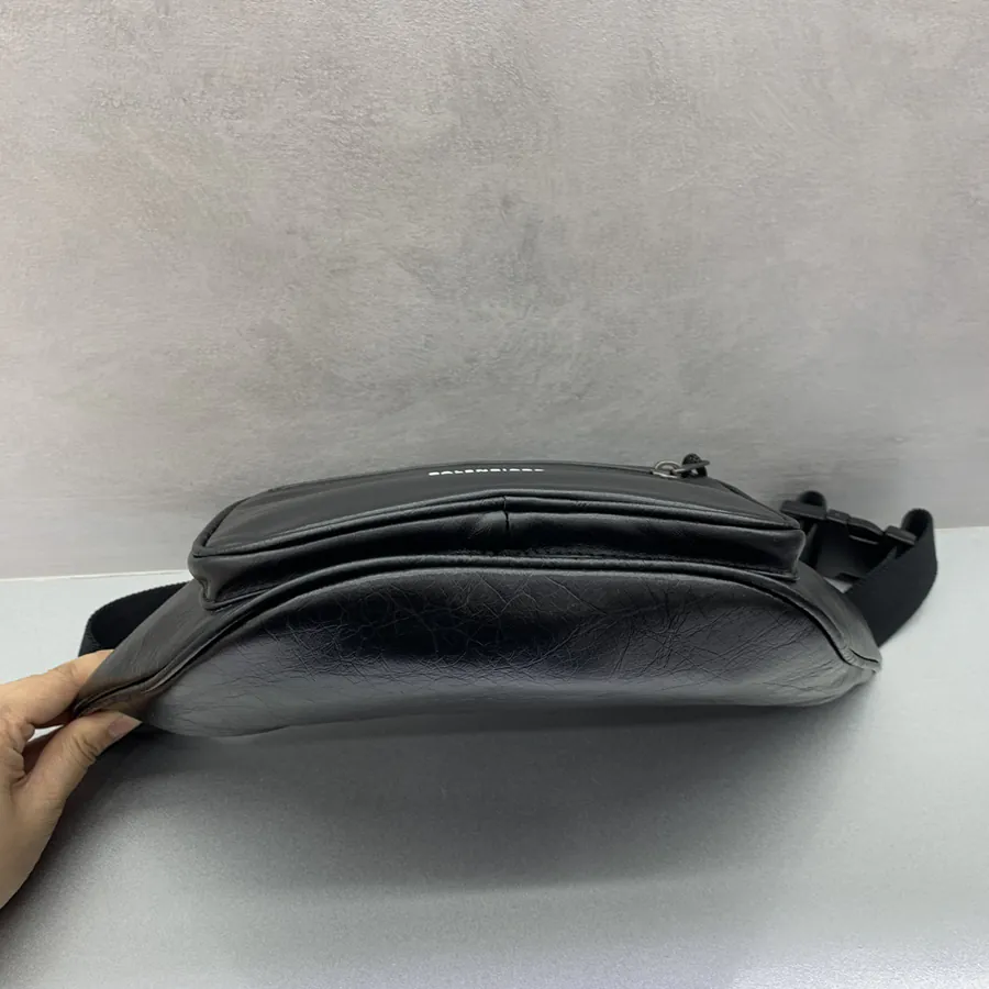 Balen Satchel Crossbody Bag Minimalist Two in One Design