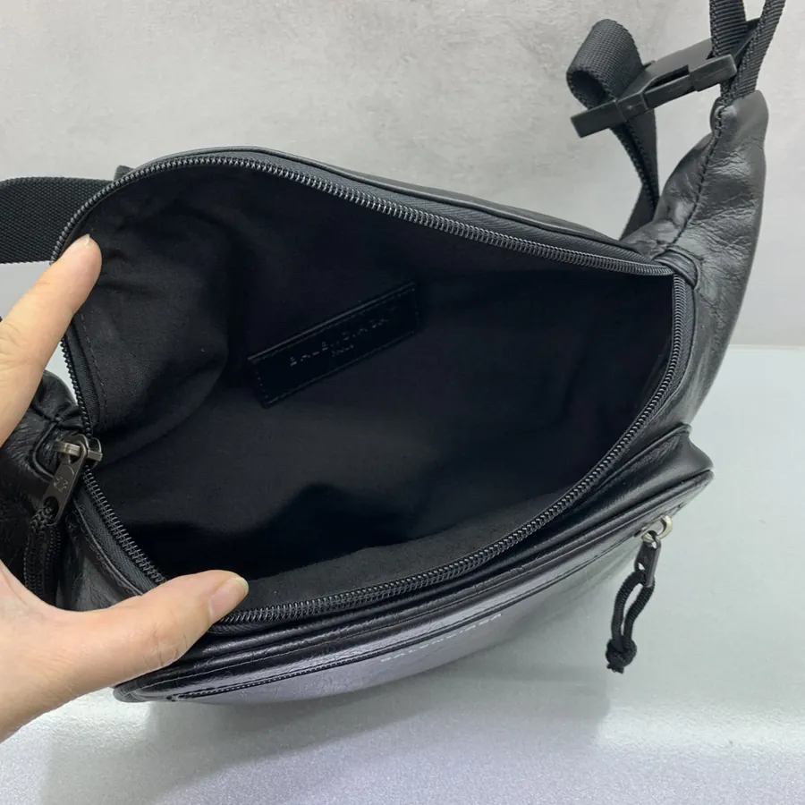 Balen Satchel Crossbody Bag Minimalist Two in One Design