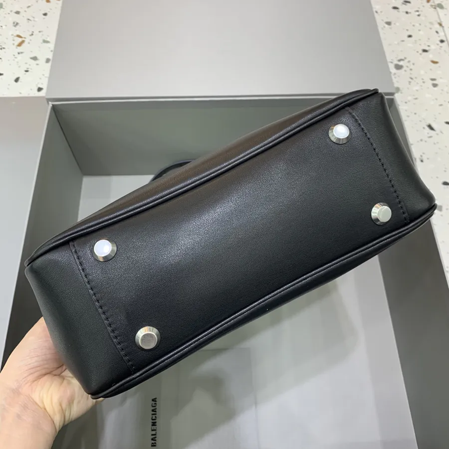 BaleNCIAG Air Hobo Small Black Silver Buckle