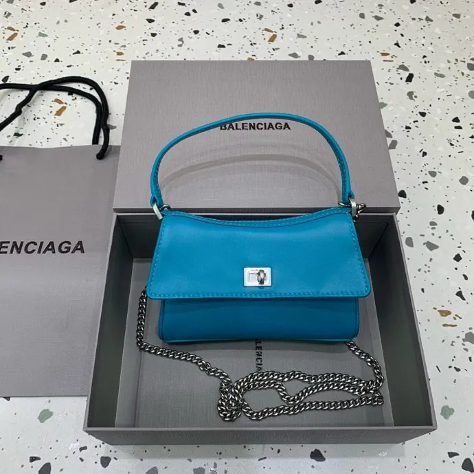 Balen Rodeo Nano Mini Crossbody Bag with Chain Strap