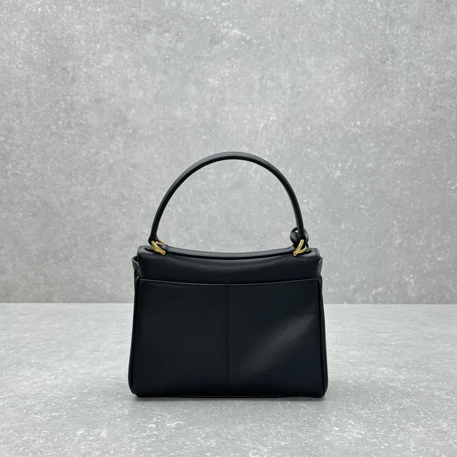 Baleenciag*Rodéo Mini Bag Black Gold