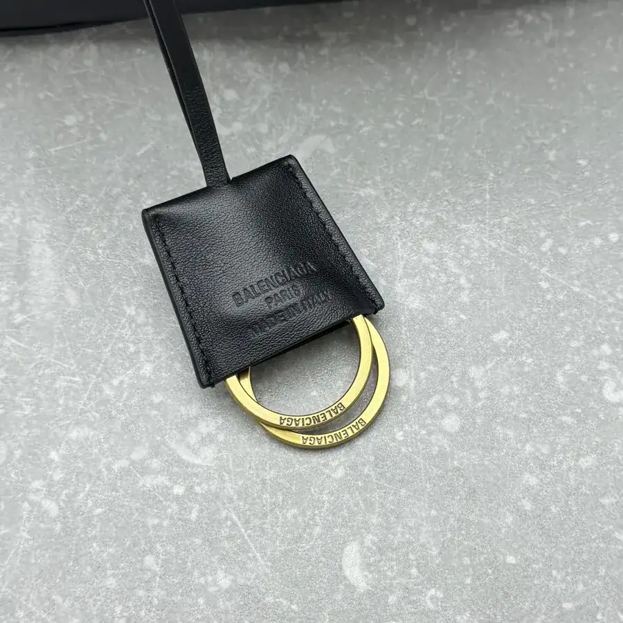 Baleenciag*Rodéo Mini Bag Black Gold