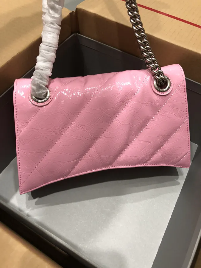 BaleNCIAG Crush Small Pink Silver Clasp