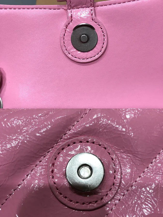 BaleNCIAG Crush Small Pink Silver Clasp