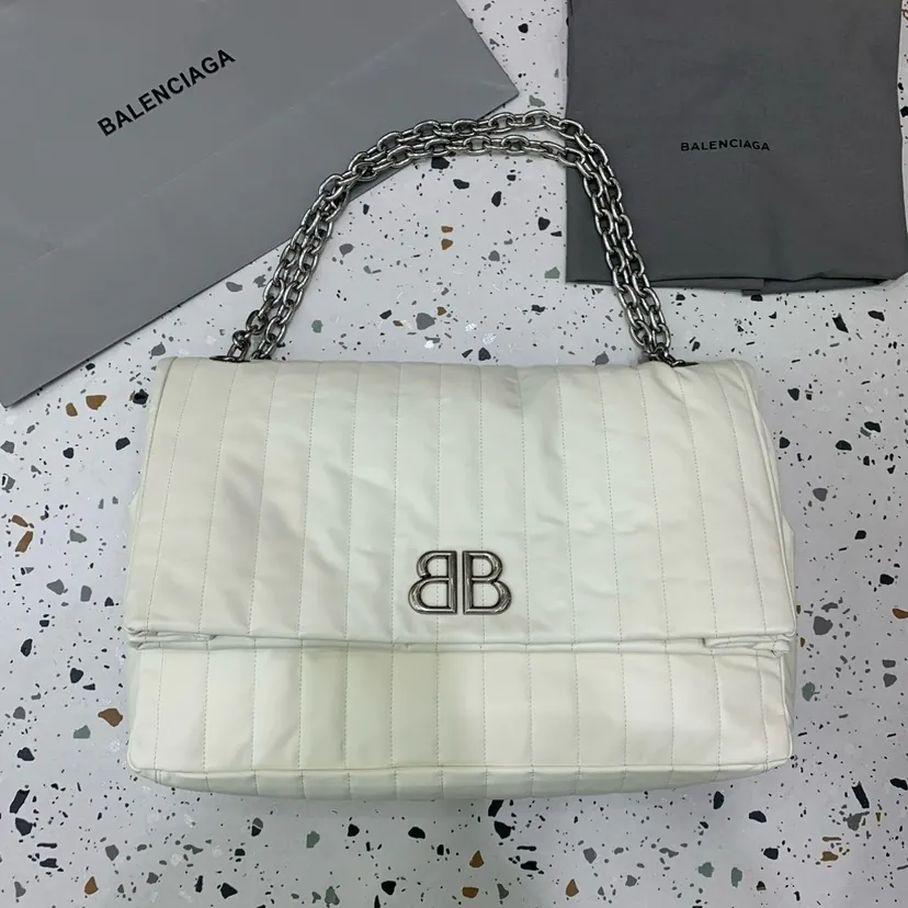 Balenciaga* Monaco Quilted Bucket Bag