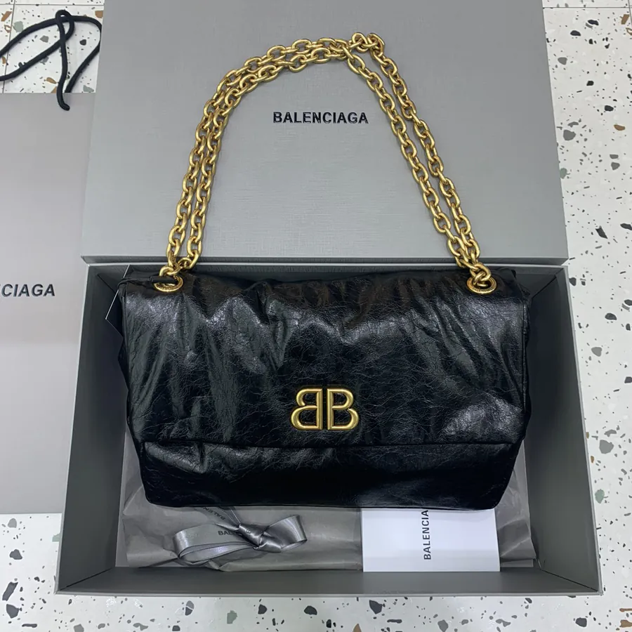 BaleNCIAG Le Monaco Bucket Bag Medium Size