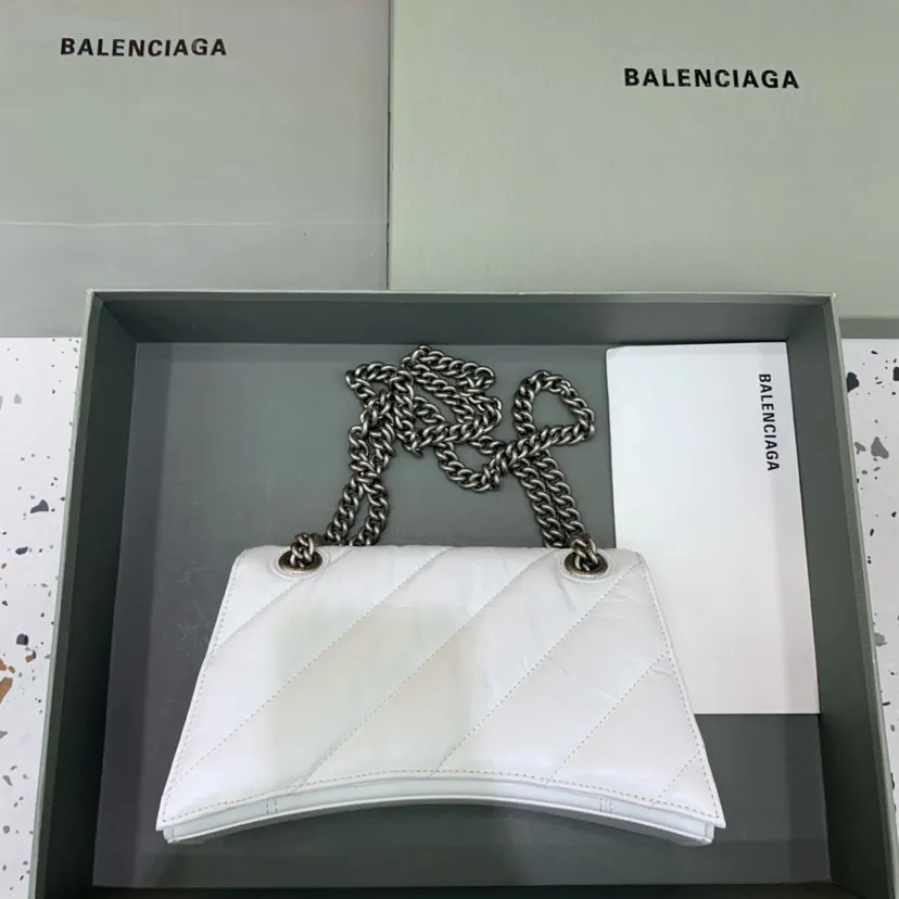 BaleNCIAG Crush Mini Sand漏 Chain Bag