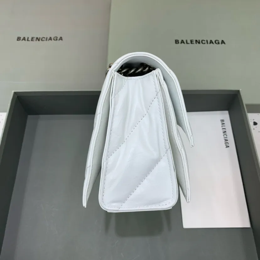 BaleNCIAG Crush Mini Sand漏 Chain Bag