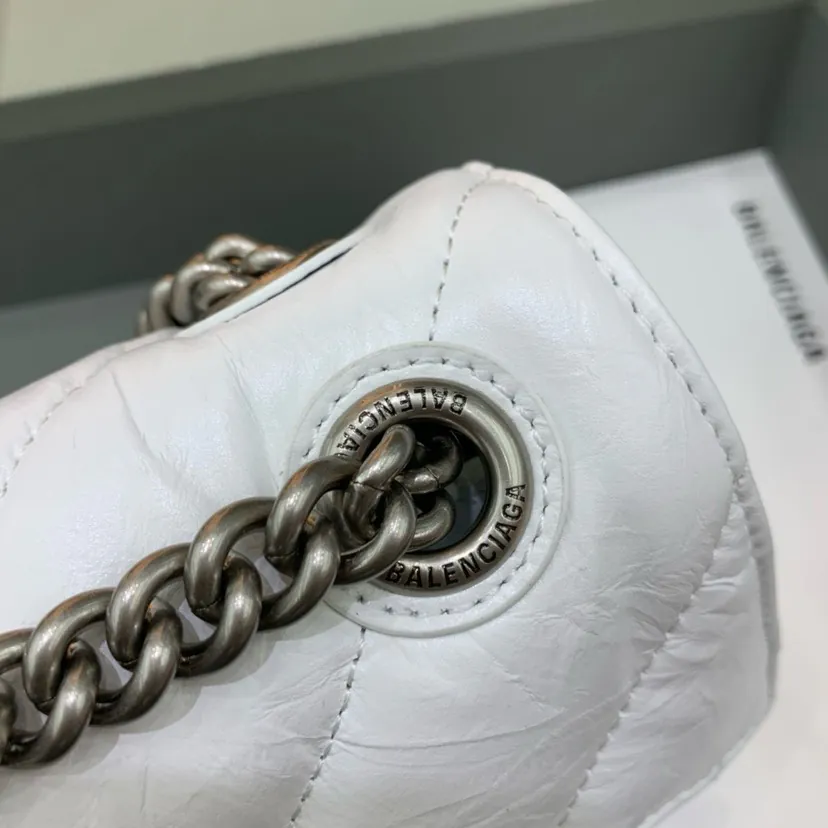 BaleNCIAG Crush Mini Sand漏 Chain Bag