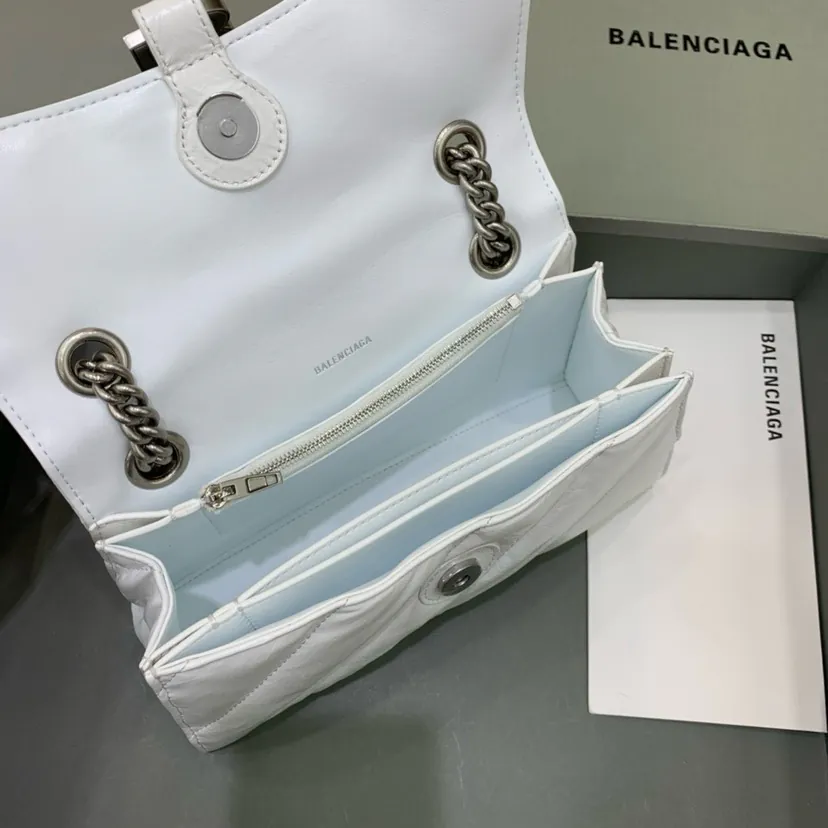 BaleNCIAG Crush Mini Sand漏 Chain Bag