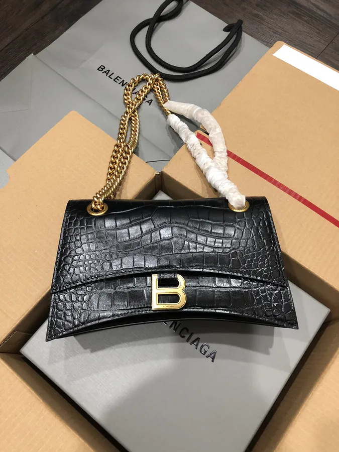 BaleNCIAG Crush Mini Black with Gold Hardware