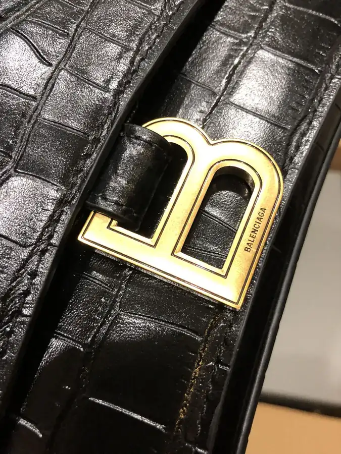 BaleNCIAG Crush Mini Black with Gold Hardware