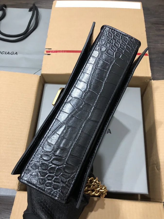 BaleNCIAG Crush Mini Black with Gold Hardware