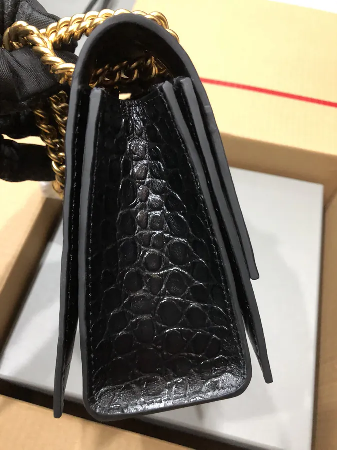 BaleNCIAG Crush Mini Black with Gold Hardware