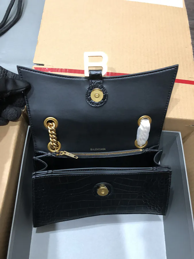 BaleNCIAG Crush Mini Black with Gold Hardware
