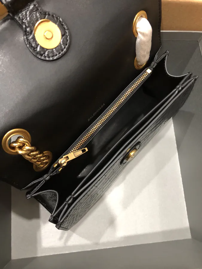 BaleNCIAG Crush Mini Black with Gold Hardware