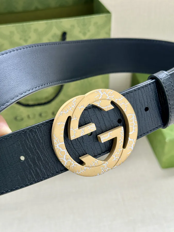 Double G Belt with Red and Green Elastic Webbing