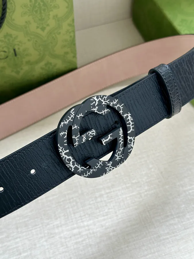 Double G Belt with Red and Green Elastic Webbing