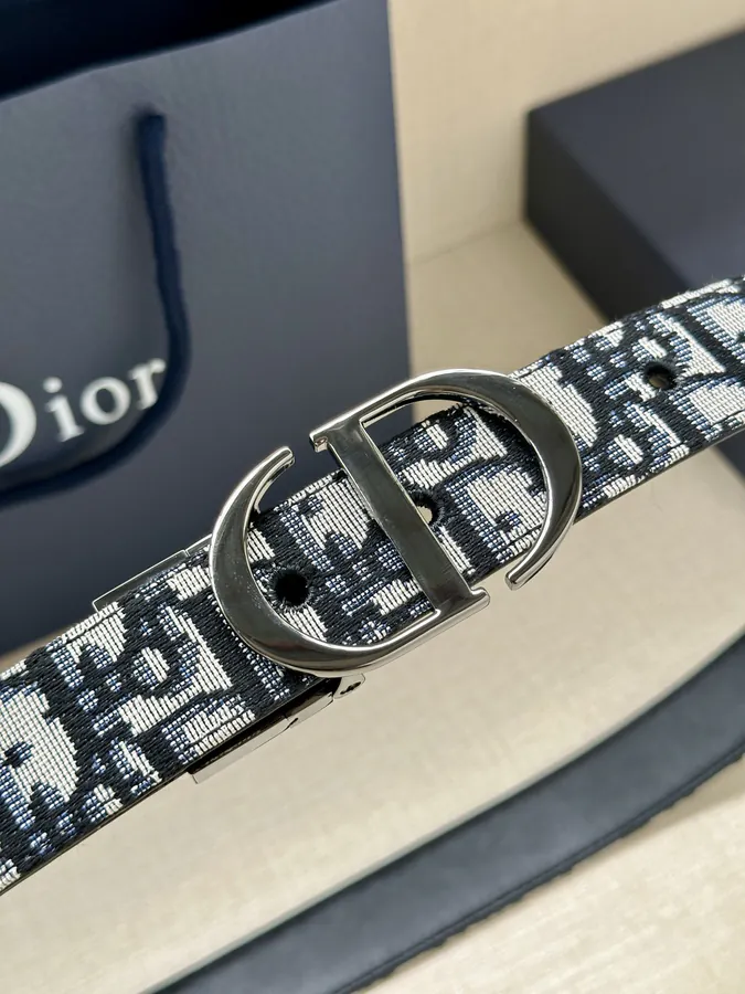 30mm Montaigne Belt Inspired by Handbag, Reversible Design
