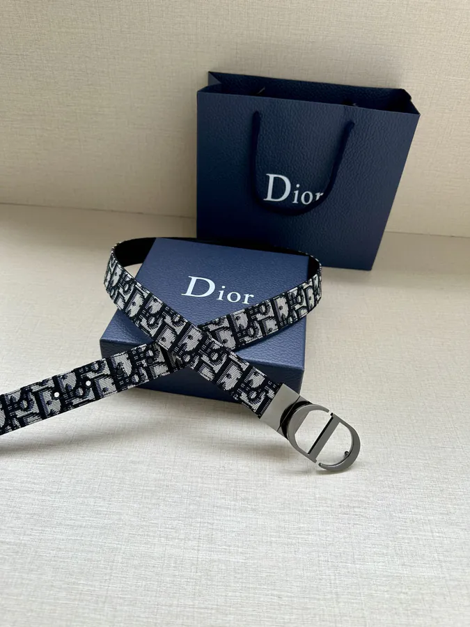 30mm Montaigne Belt Inspired by Handbag, Reversible Design