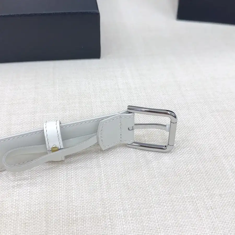 D&G Belt in 3.0cm Width, Premium Full Grain Leather