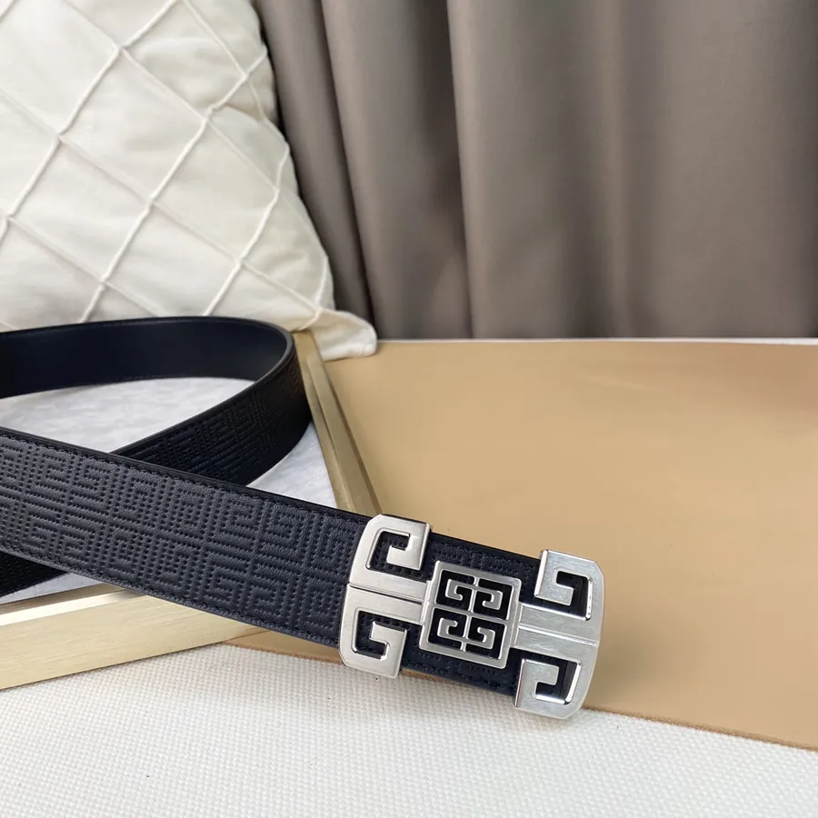 Jil Sander Leather Belt with 3.8cm Width