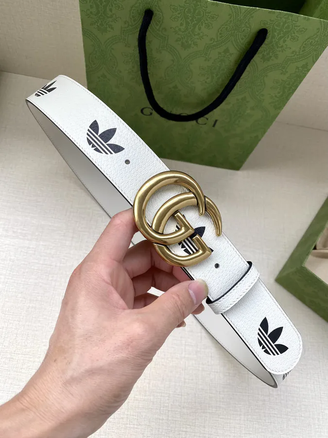 X Collaboration Belt with Trefoil Print