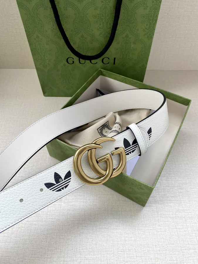 X Collaboration Belt with Trefoil Print