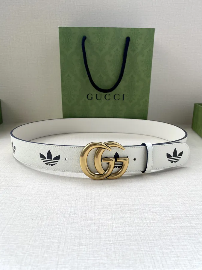 X Collaboration Belt with Trefoil Print