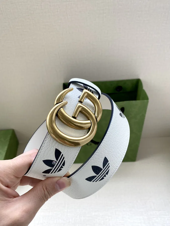 X Collaboration Belt with Trefoil Print
