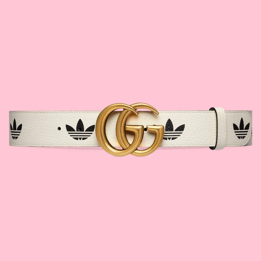 X Collaboration Belt with Trefoil Print