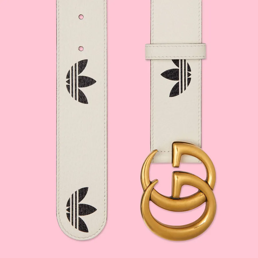 X Collaboration Belt with Trefoil Print
